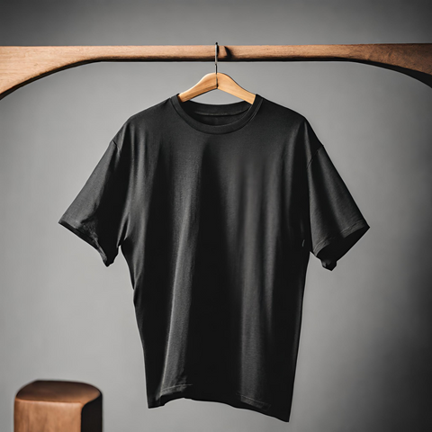 Playera Black Tokyo Oversize